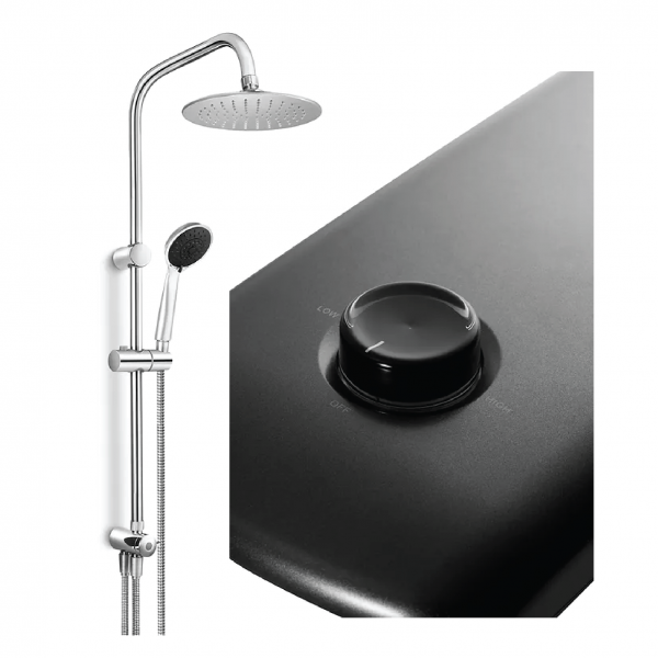 Dmora REI-B330NP-R Crystal Series Extra Large Rainshower Head