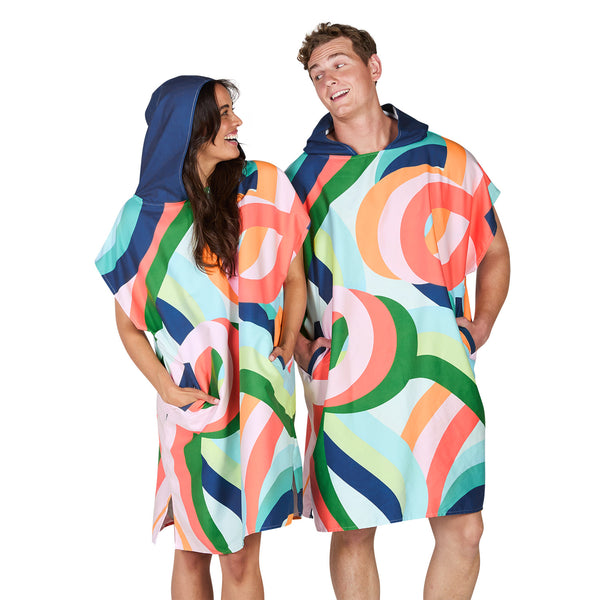 dock & bay Poncho - Adults - Fruit Loops