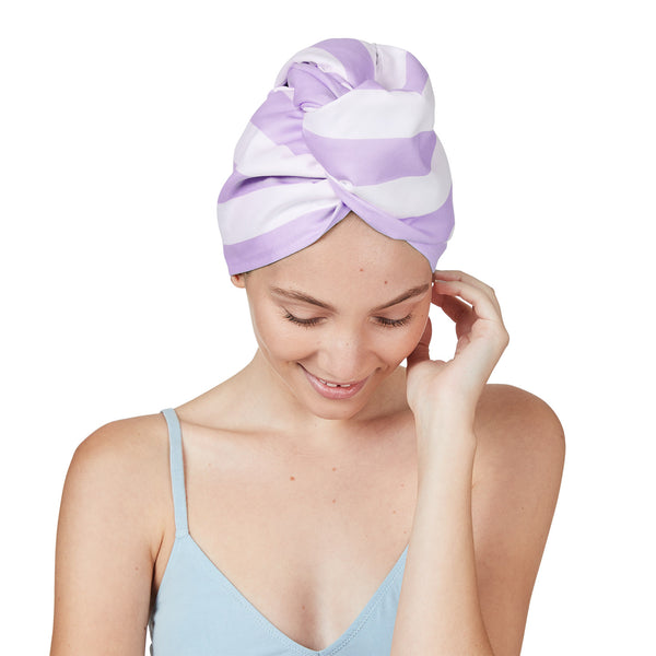 dock & bay Quick Dry Hair Wrap - Lombok Lilac