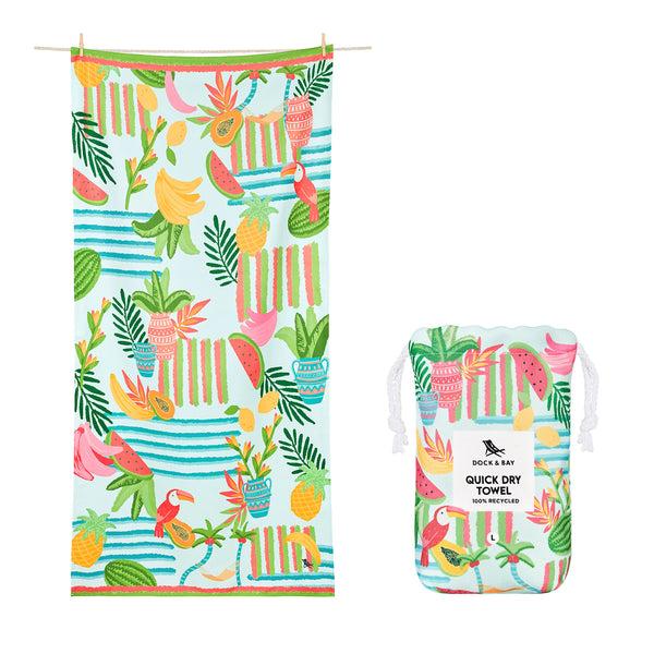 dock & bay Quick Dry Towel - Tropicana Treat