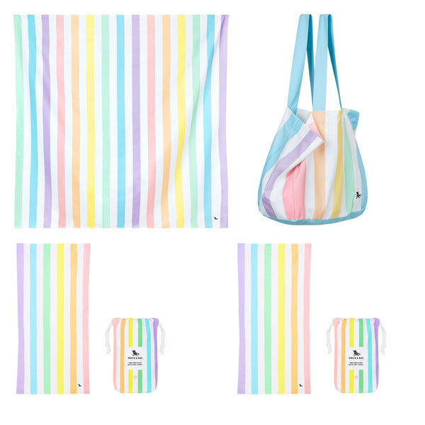 dock & bay Towel XXL Towel x 2 + Bag Bundle - Set A