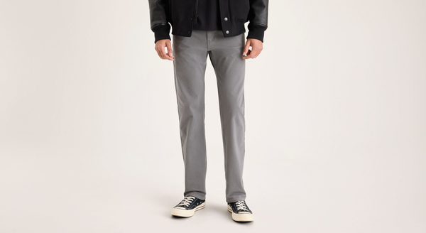 Dockers All-Day 5-Pocket Straight Fit Car Park Grey