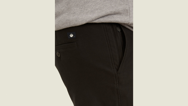 Dockers Comfort Knit Chinos Straight Fit (Big And Tall) Mineral Black