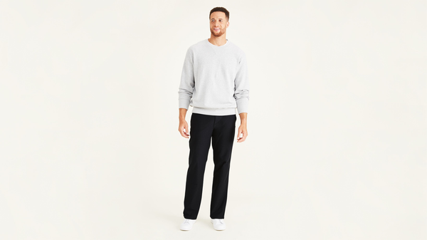 dockers Comfort Knit Chinos Straight Fit Mineral Black