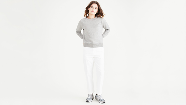 Dockers Crewneck Sweatshirt Classic Fit Heather Grey