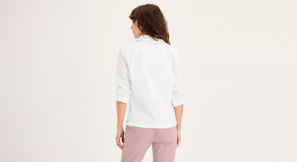 Dockers 1-Pocket Shirt Regular Fit Lucent White