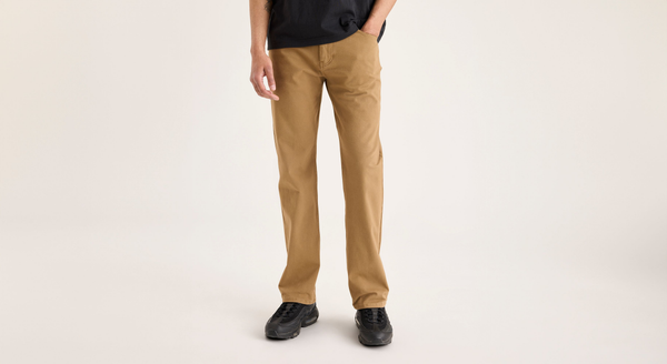 Dockers All-Day 5-Pocket Straight Fit Brown