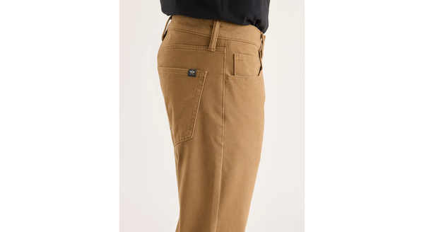 Dockers All-Day 5-Pocket Straight Fit Brown