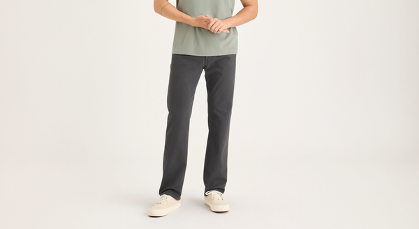 Dockers All-Day 5-Pocket Straight Fit Grey
