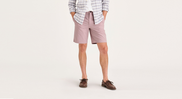 dockers Alpha 8" Shorts Pink