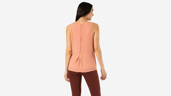 Dockers Back Detail Tank Top Pink