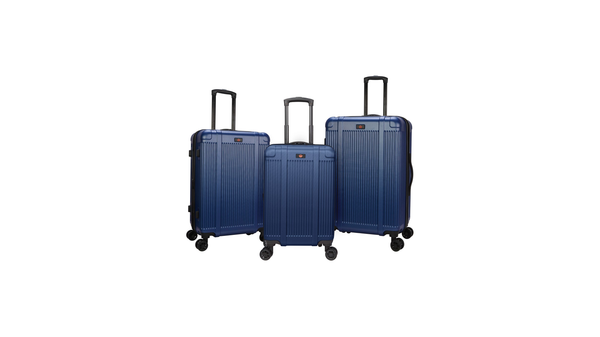 Dockers Barcode Luggage Set (3 Piece) Blue
