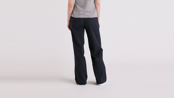 Dockers Beale Pleated Chino High Wide Fit Blue