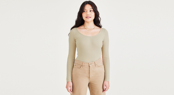 dockers Bodysuit Slim Fit Sahara Khaki