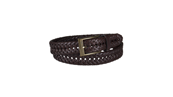 dockers Braided Belt Brown