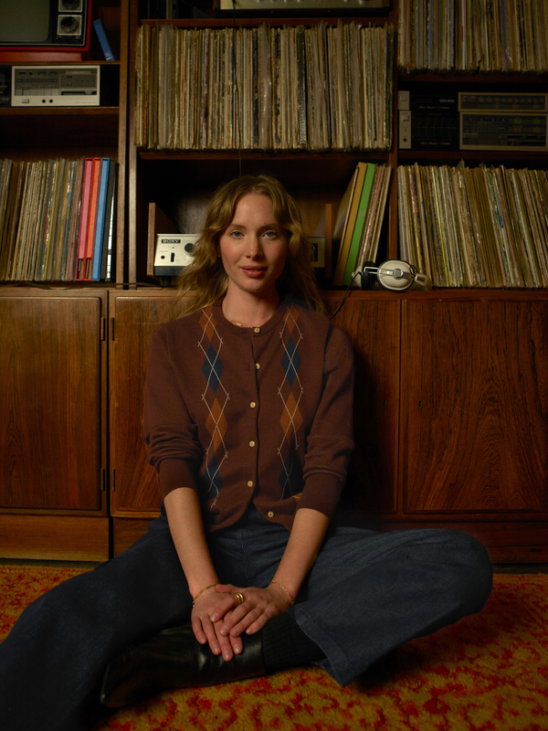 Dockers Cardigan Regular Fit Brown