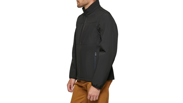 Dockers Chest Yoke Softshell Jacket Black