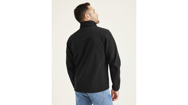 Dockers Chest Yoke Softshell Jacket Black