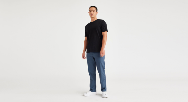 dockers City Tech Trousers Slim Fit Blue