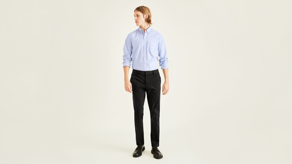 dockers City Tech Trousers Slim Fit Mineral Black