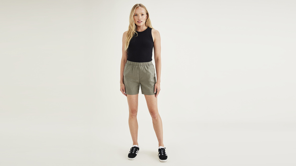 dockers Clay Pull-On Short Green