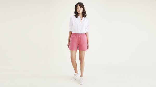 dockers Clay Pull-On Short Rethink Pink