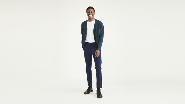 dockers Coast Trousers Slim Fit Blue