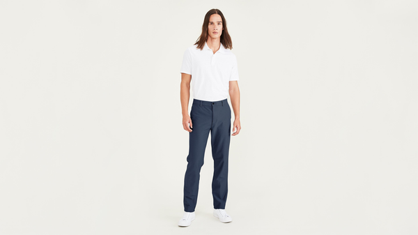 dockers Comfort Knit Chinos Slim Fit Blue