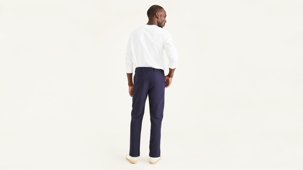 Dockers Comfort Knit Chinos Straight Fit Blue