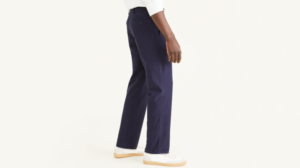 Dockers Comfort Knit Chinos Straight Fit Blue