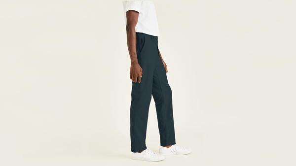 Dockers Comfort Knit Chinos Straight Fit Green