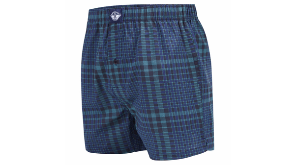 Dockers Cotton Woven Boxers 3 Pack Blue