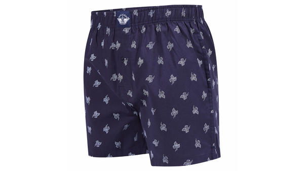 Dockers Cotton Woven Boxers 3 Pack Blue