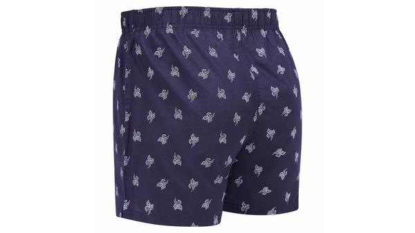 Dockers Cotton Woven Boxers 3 Pack Blue