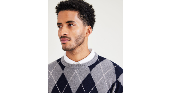 Dockers Crafted Sweater Regular Fit Grey