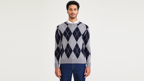 dockers Crafted Sweater Regular Fit Grey