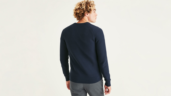 Dockers Crewneck Sweater Regular Fit Blue
