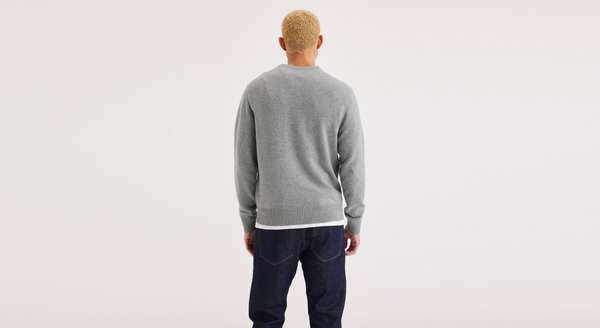 Dockers Crewneck Sweater Regular Fit Grey