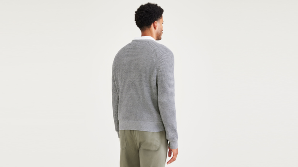 Dockers Crewneck Sweater Regular Fit Grey