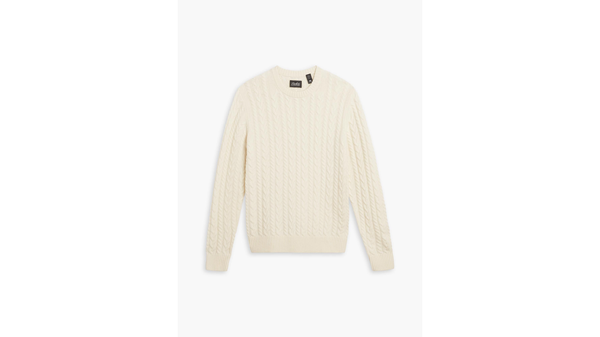 Dockers Crewneck Sweater Regular Fit Winter White