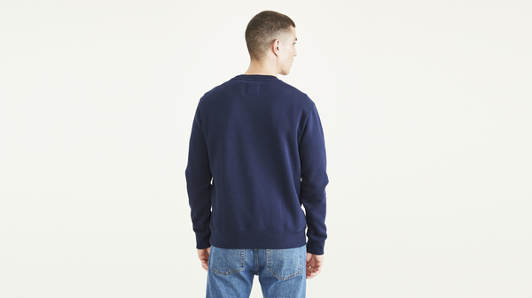 Dockers Crewneck Sweatshirt Regular Fit Blue