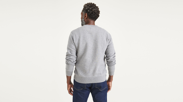 Dockers Crewneck Sweatshirt Regular Fit Grey