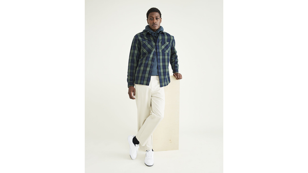 dockers Cropped Khakis Relaxed Fit Sahara Khaki
