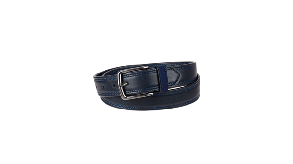Dockers Cut Round Stretch Belt Blue