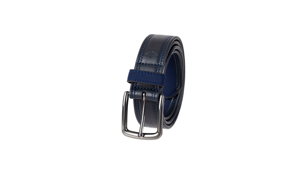 Dockers Cut Round Stretch Belt Blue