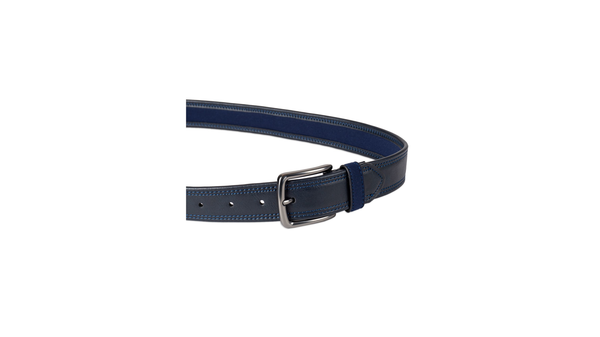 dockers Cut Round Stretch Belt Blue