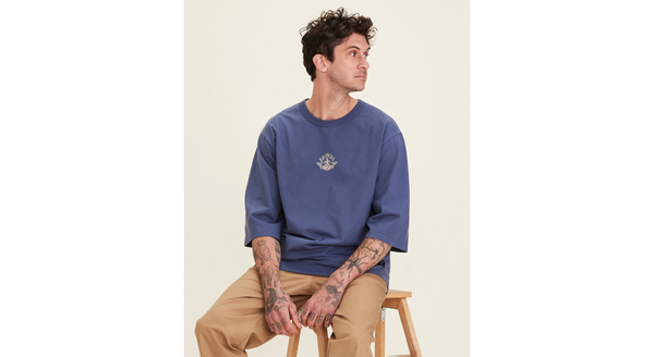 Dockers Dandois X Dockers® Relaxed 3/4 Tee Blue