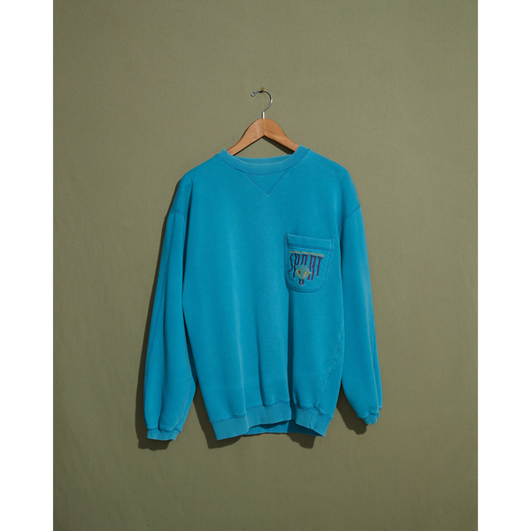 dockers Dockers Sport Crewneck Sweatshirt - M Teal