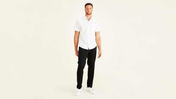 dockers Easy Khakis Classic Fit (Big and Tall) Black
