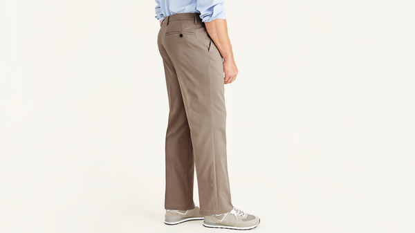 Dockers Easy Khakis Classic Fit (Big And Tall) Grey